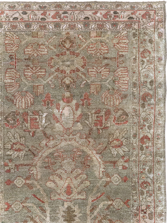 Vintage Persian Malayer Rug, No.32263 - Galerie Shabab