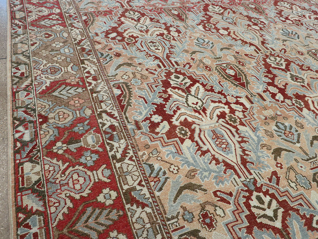 Vintage Persian Bakhtiari Room Size Carpet, No.32277 - Galerie Shabab