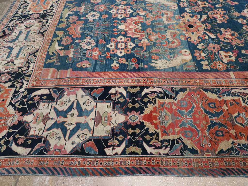 Antique Persian Senneh Oversize Carpet, No.32288 - Galerie Shabab