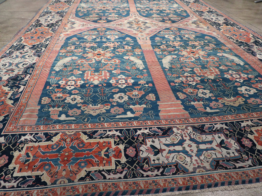 Antique Persian Senneh Oversize Carpet, No.32288 - Galerie Shabab