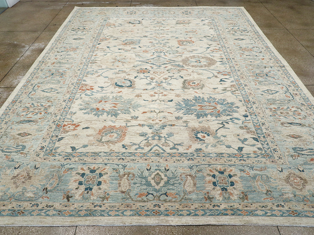 Modern Persian Sultanabad Large Room Size Carpet, No.32365 - Galerie Shabab
