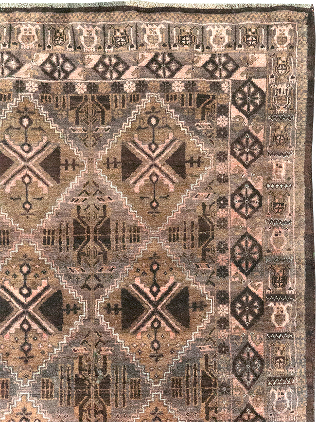 Vintage Persian Baluch Rug, No.32412 - Galerie Shabab