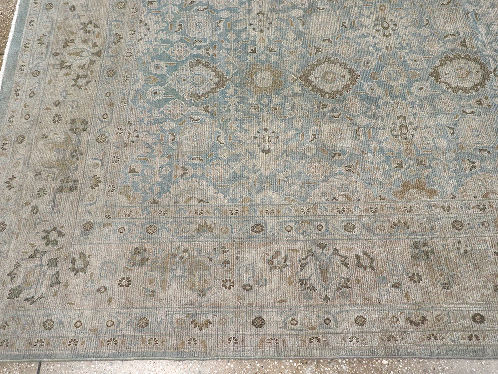 Antique Persian Mashad Room Size Carpet, No.32421 - Galerie Shabab