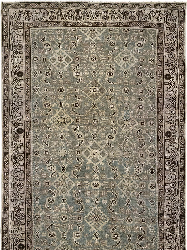 Vintage Persian Malayer Runner, No.32427 - Galerie Shabab
