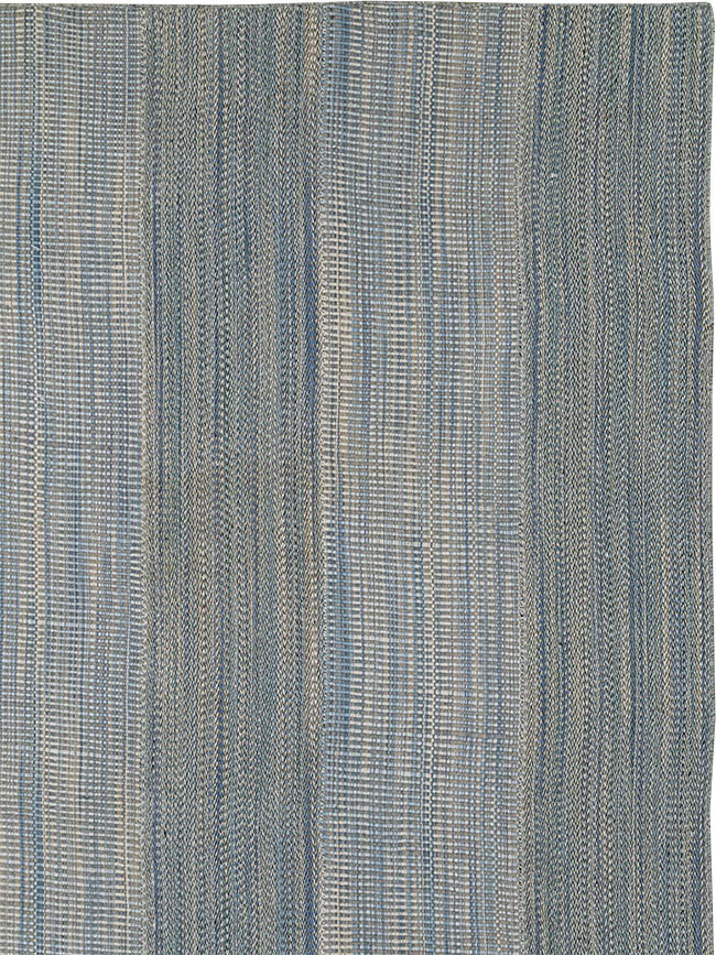 Modern Persian Flatweave Kilim Large Carpet, No.32467 - Galerie Shabab