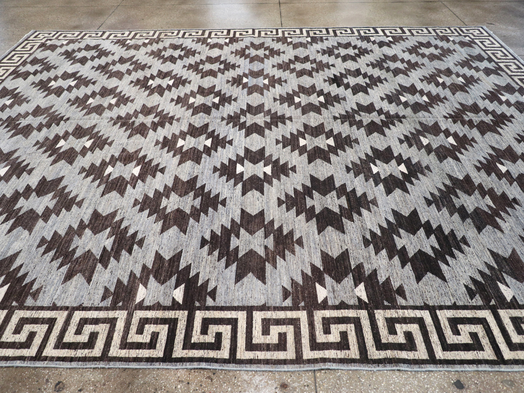 Modern East Turkestan Khotan Room Size Carpet, No.32479 - Galerie Shabab