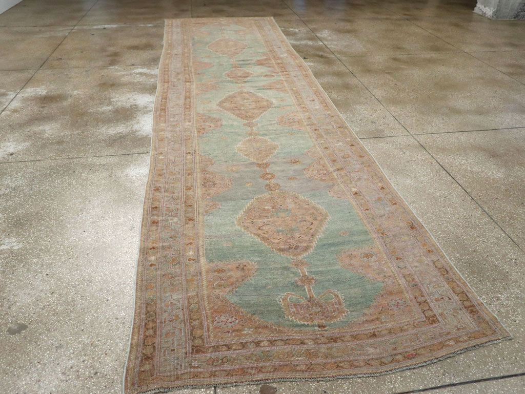 Antique Persian Kurdish Long Runner, No.32500 - Galerie Shabab
