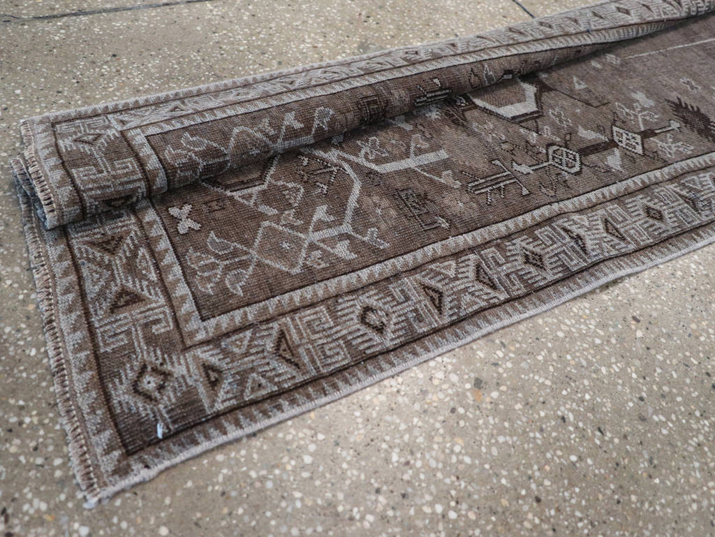 Vintage Turkish Anatolian Long Runner, No.32502 - Galerie Shabab