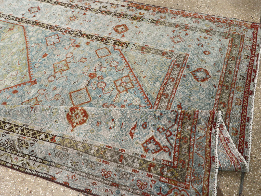 Antique Persian Malayer Gallery Rug, No.32515 - Galerie Shabab