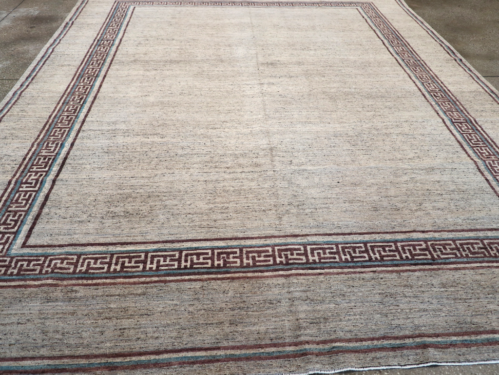 Modern East Turkestan Khotan Room Size Carpet, No.32558 - Galerie Shabab