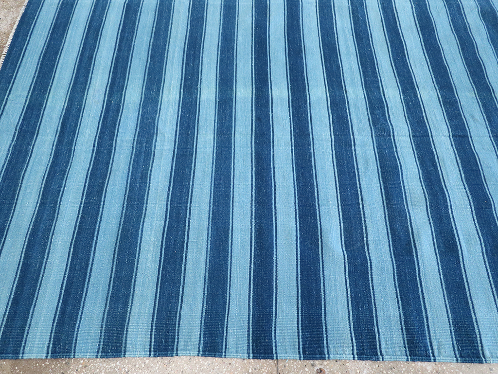 Vintage Indian Dhurrie Flatweave, No.32597 - Galerie Shabab