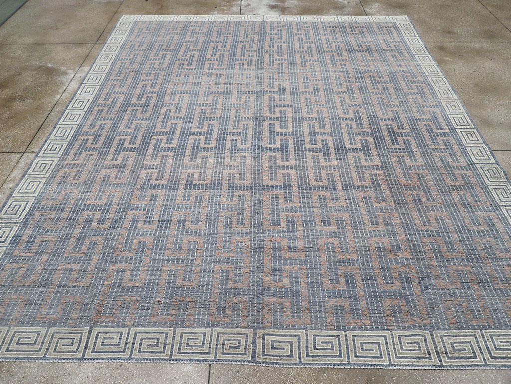 Modern East Turkestan Khotan Room Size Carpet, No.32603 - Galerie Shabab