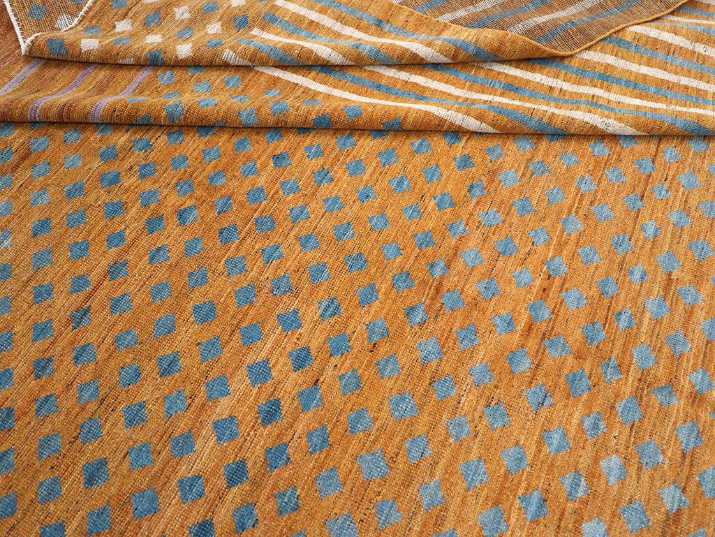 Contemporary East Turkestan Khotan Room Size Carpet, No.32611 - Galerie Shabab