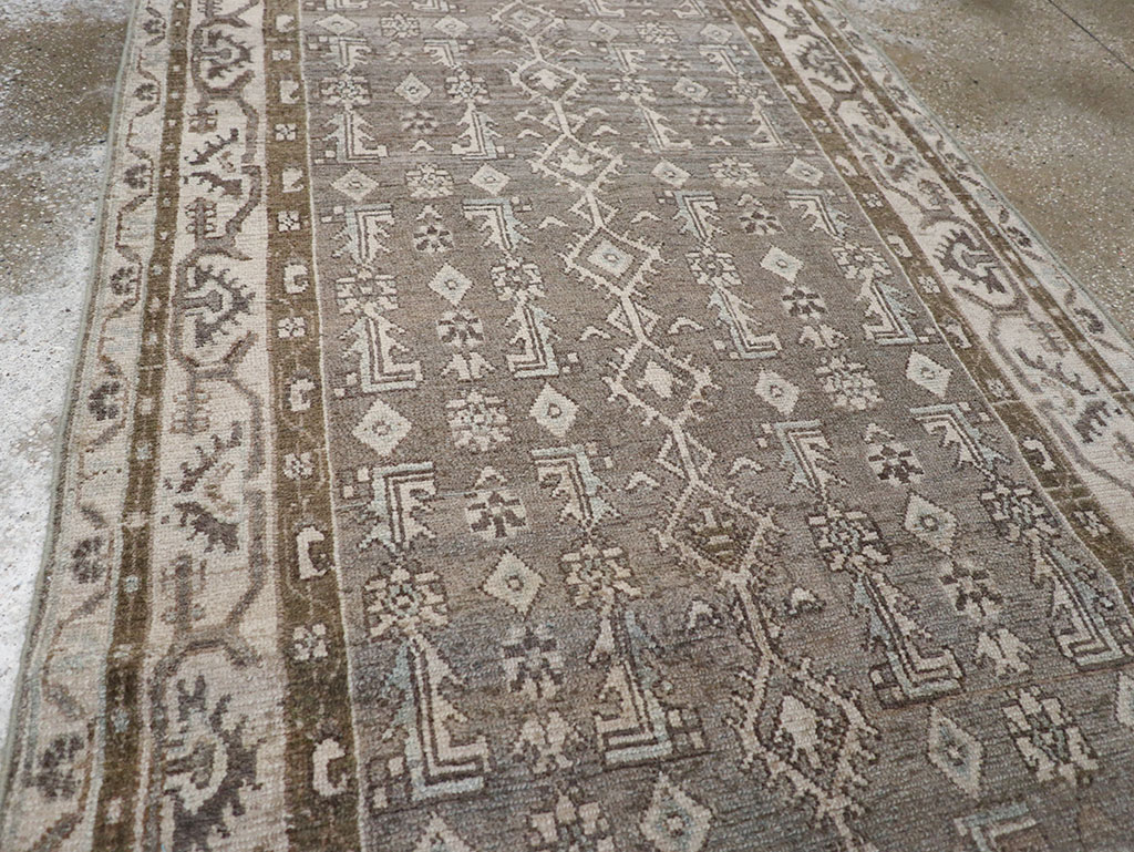 Vintage Persian Malayer Runner (Pair: 1 of 2), No.32672 - Galerie Shabab