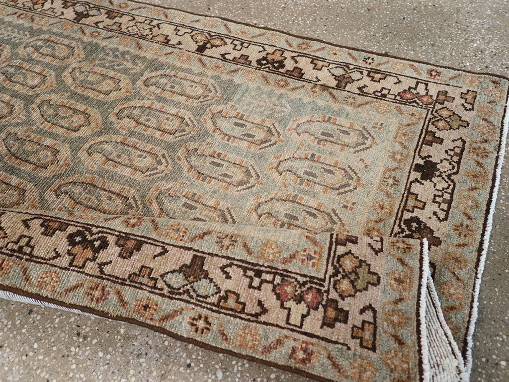 Vintage Persian Malayer Runner, No.32680 - Galerie Shabab