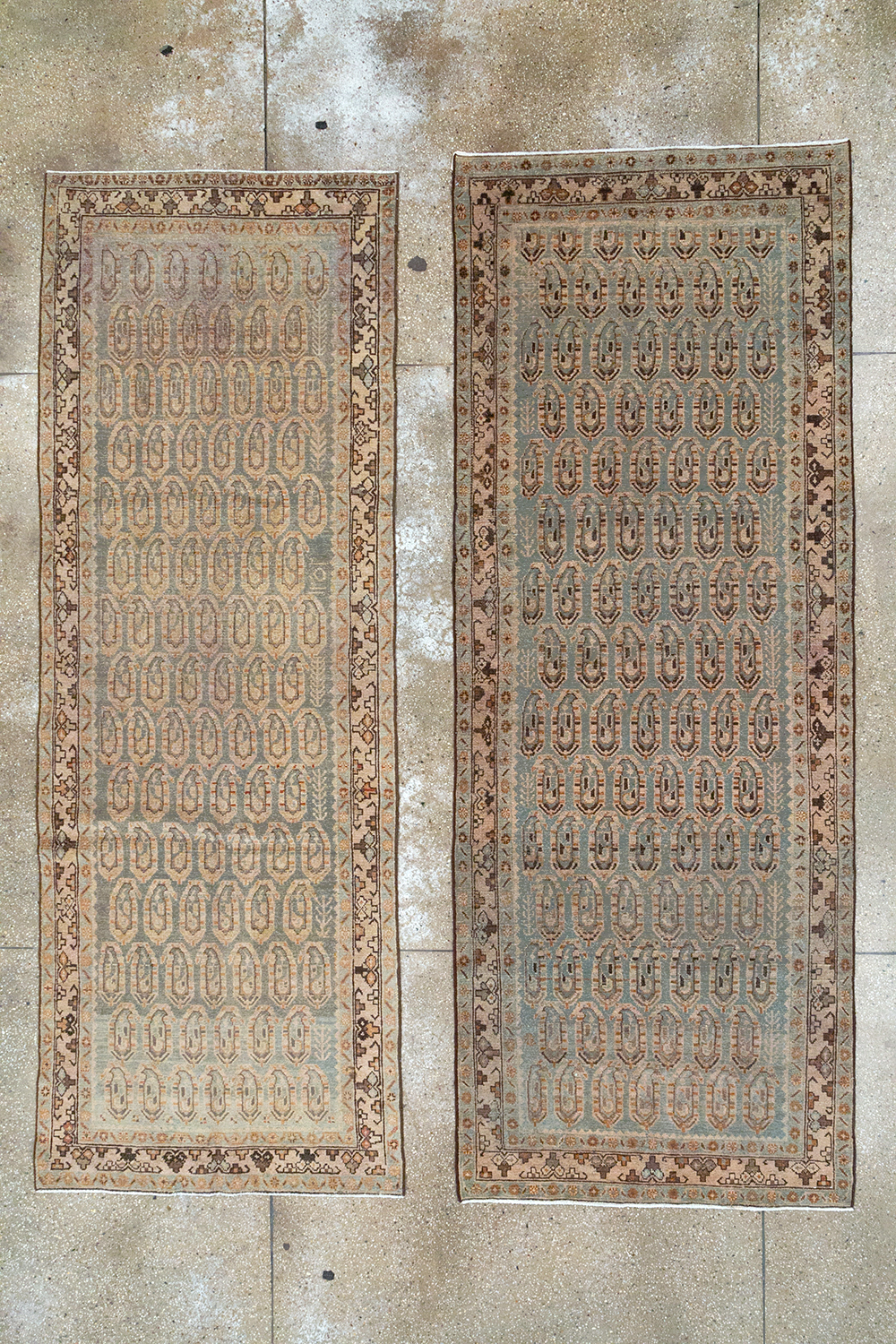 Vintage Persian Malayer Runner, No.32680 - Galerie Shabab
