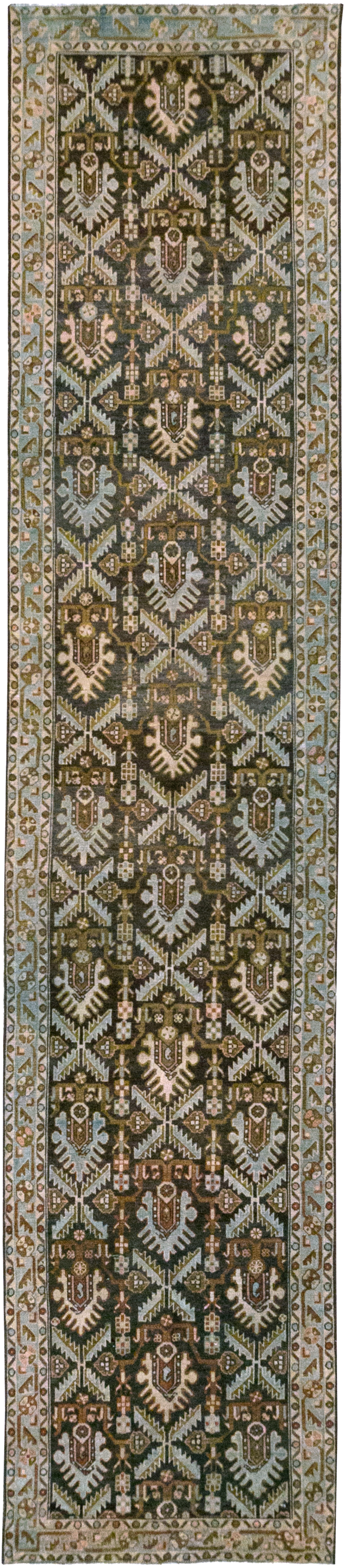 Vintage Persian Malayer Long Runner, No.32692 - Galerie Shabab