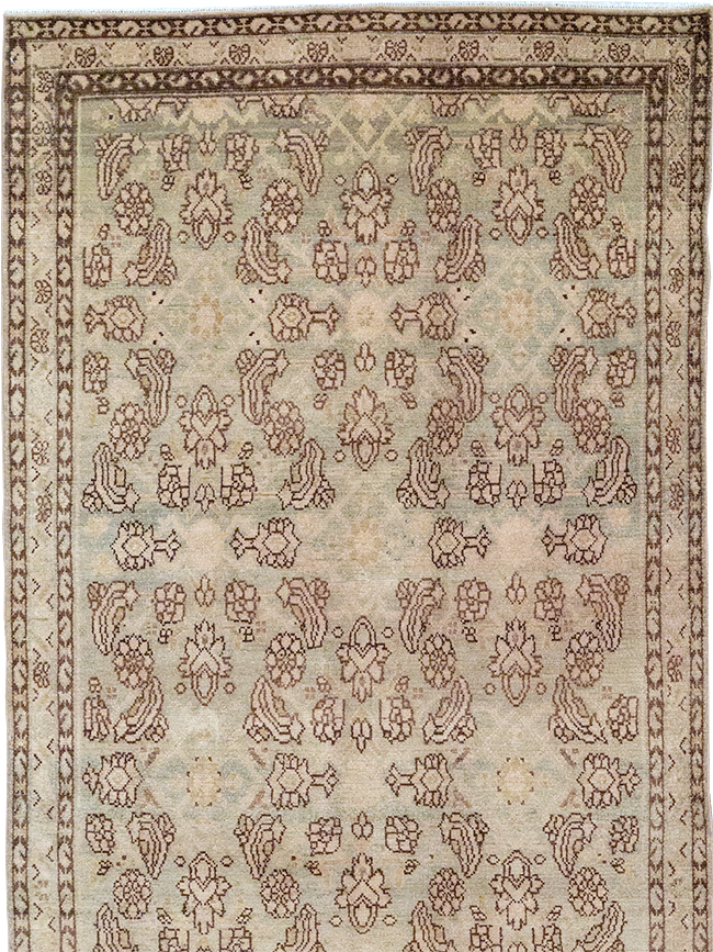 Vintage Persian Malayer Runner, No.32709 - Galerie Shabab