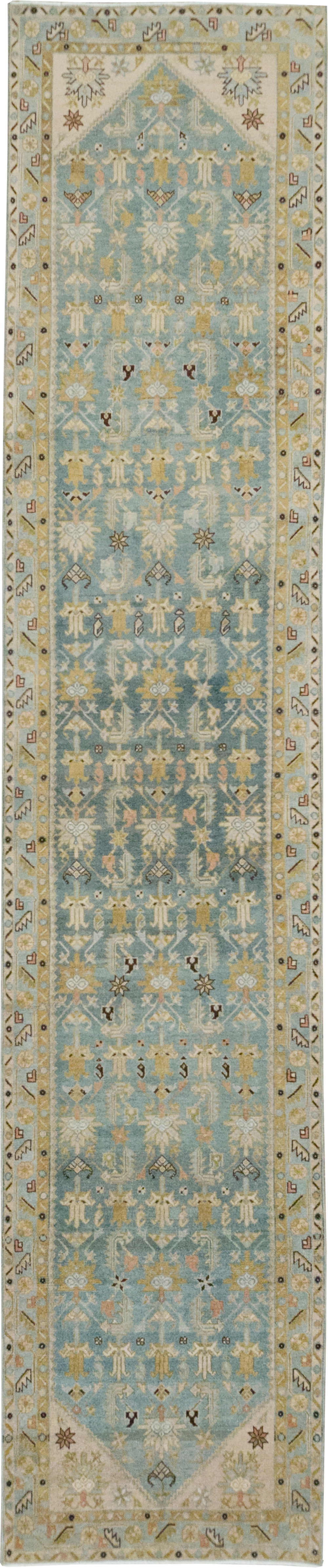 Vintage Persian Malayer Long Runner, No.32710 - Galerie Shabab