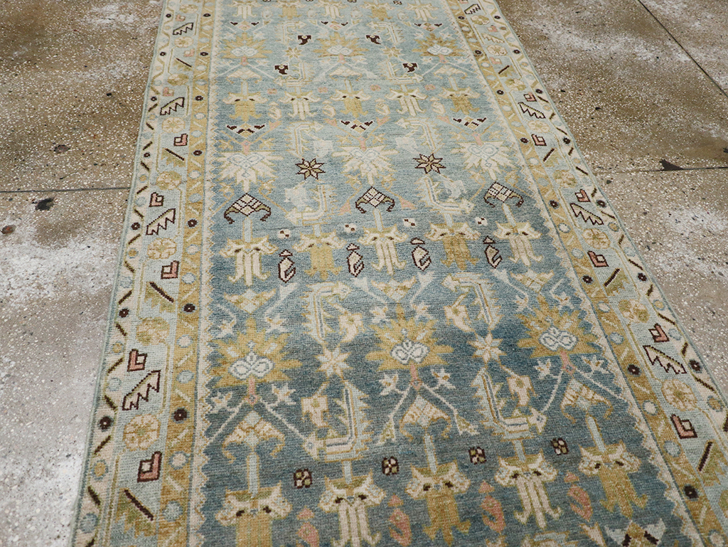Vintage Persian Malayer Long Runner, No.32710 - Galerie Shabab