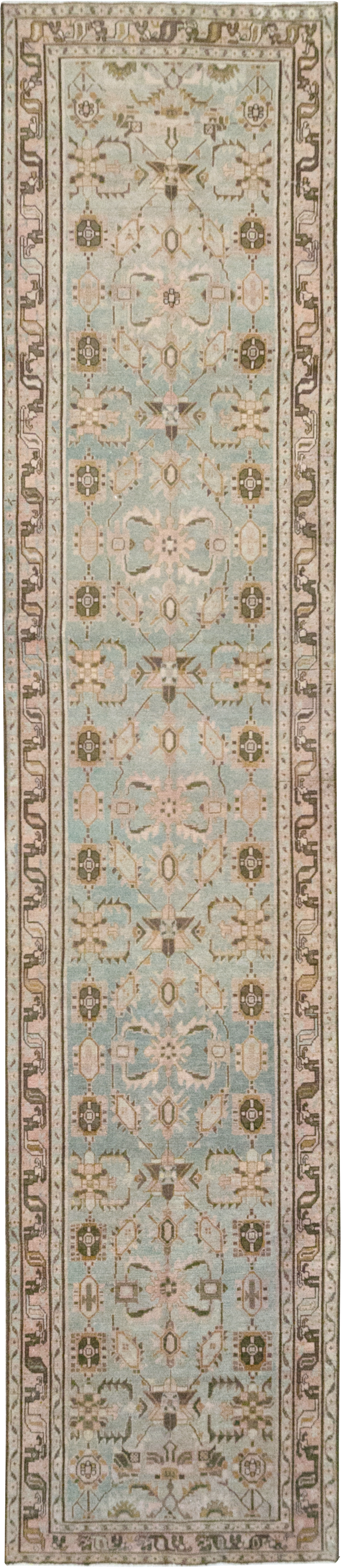 Vintage Persian Malayer Long Runner, No.32712 - Galerie Shabab