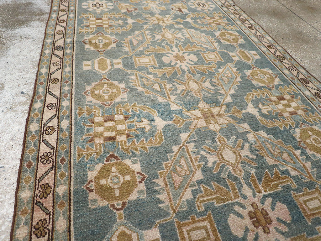 Vintage Persian Malayer Runner, No.32714 - Galerie Shabab