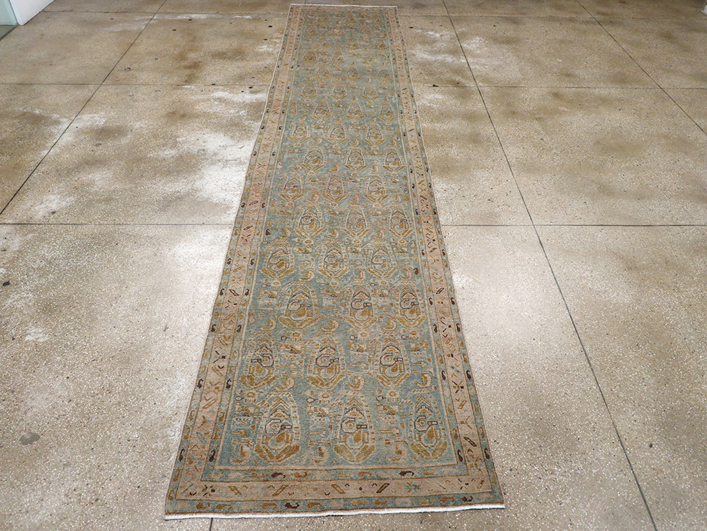 Vintage Persian Malayer Long Runner, No.32718 - Galerie Shabab