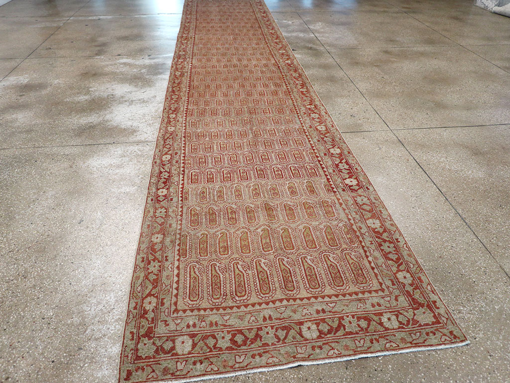 Antique Persian Malayer Long Runner (Pair: 2 of 2), No.32724 - Galerie Shabab