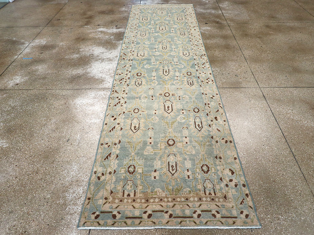 Vintage Persian Malayer Runner, No.32730 - Galerie Shabab