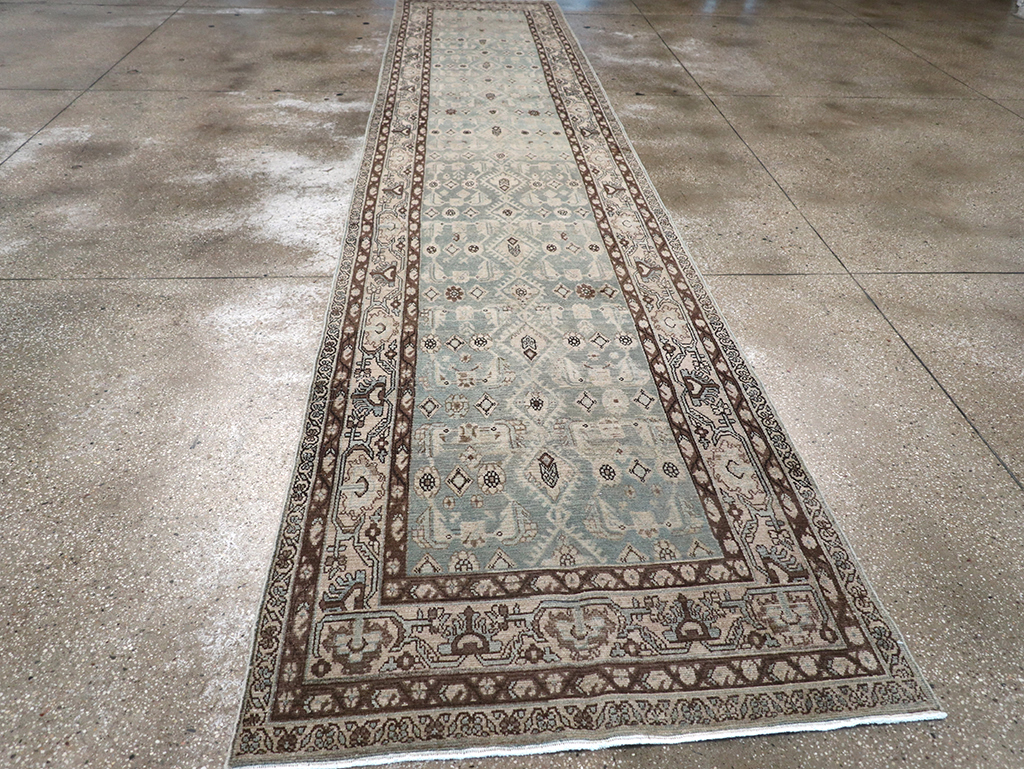 Vintage Persian Malayer Long Runner, No.32731 - Galerie Shabab