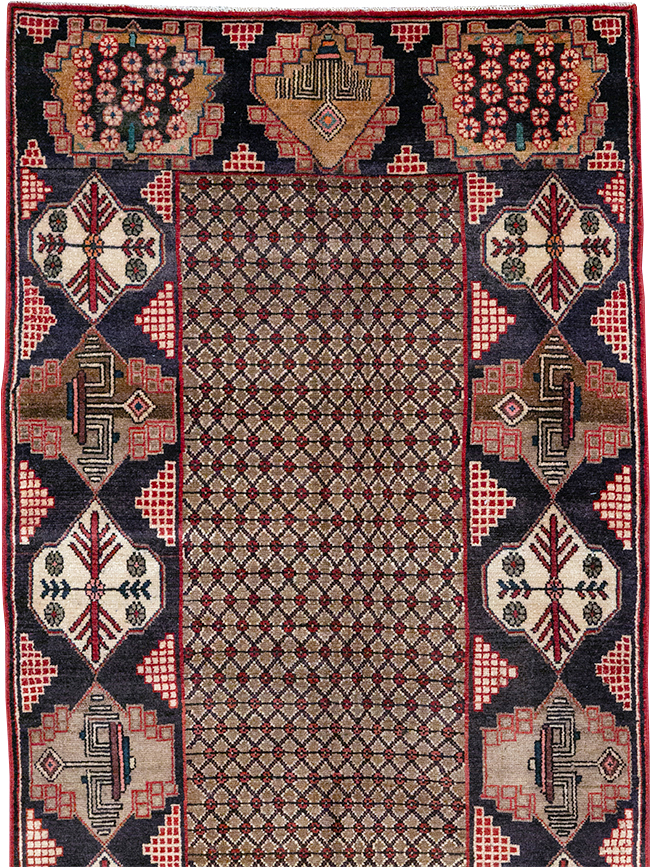 Vintage Persian Serab Gallery Rug, No.32738 - Galerie Shabab