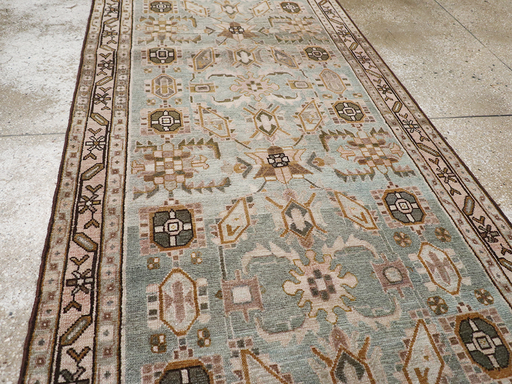Vintage Persian Malayer Long Runner, No.32757 - Galerie Shabab
