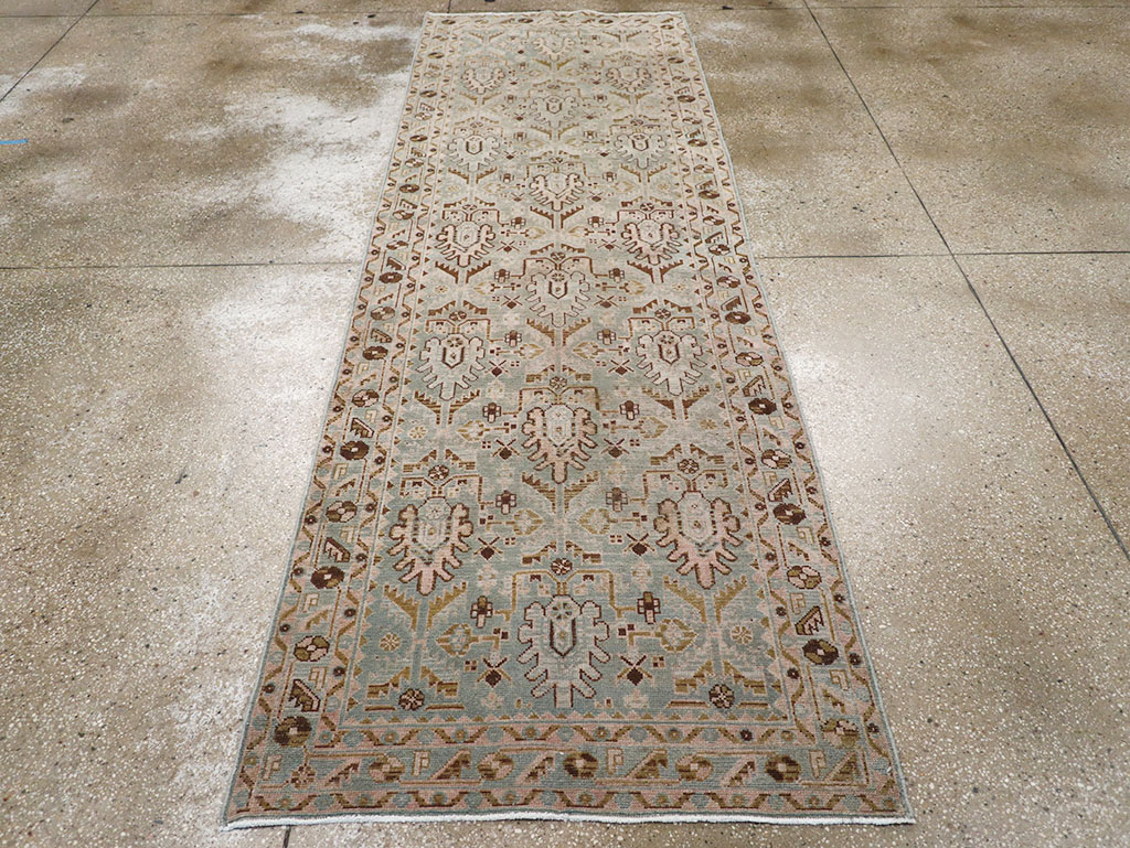 Vintage Persian Malayer Runner, No.32761 - Galerie Shabab