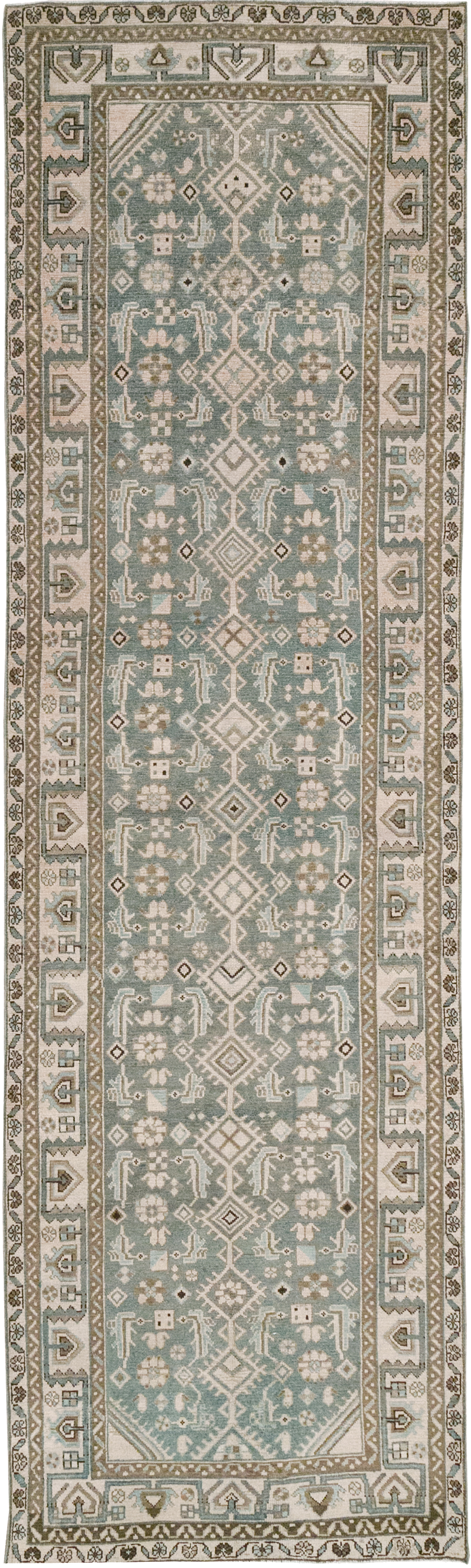 Vintage Persian Malayer Runner, No.32763 - Galerie Shabab