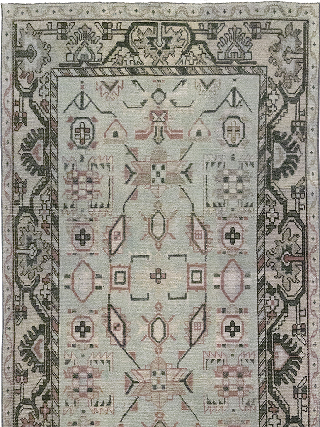 Vintage Persian Malayer Runner, No.32765 - Galerie Shabab