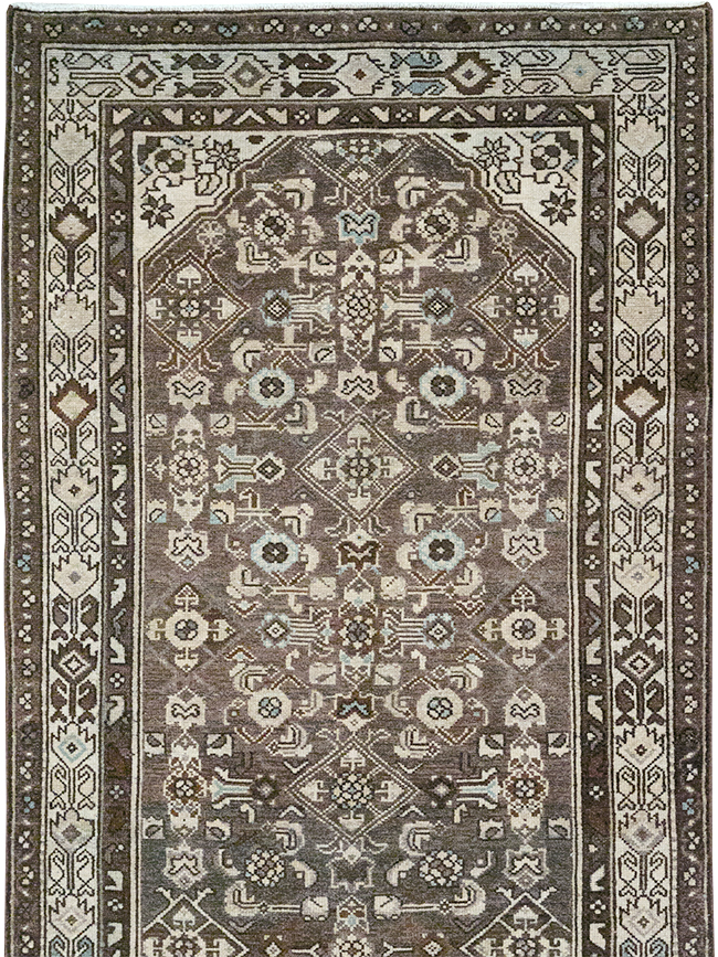Vintage Persian Malayer Runner, No.32766 - Galerie Shabab