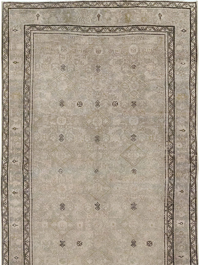 Vintage Persian Malayer Runner, No.32780 - Galerie Shabab