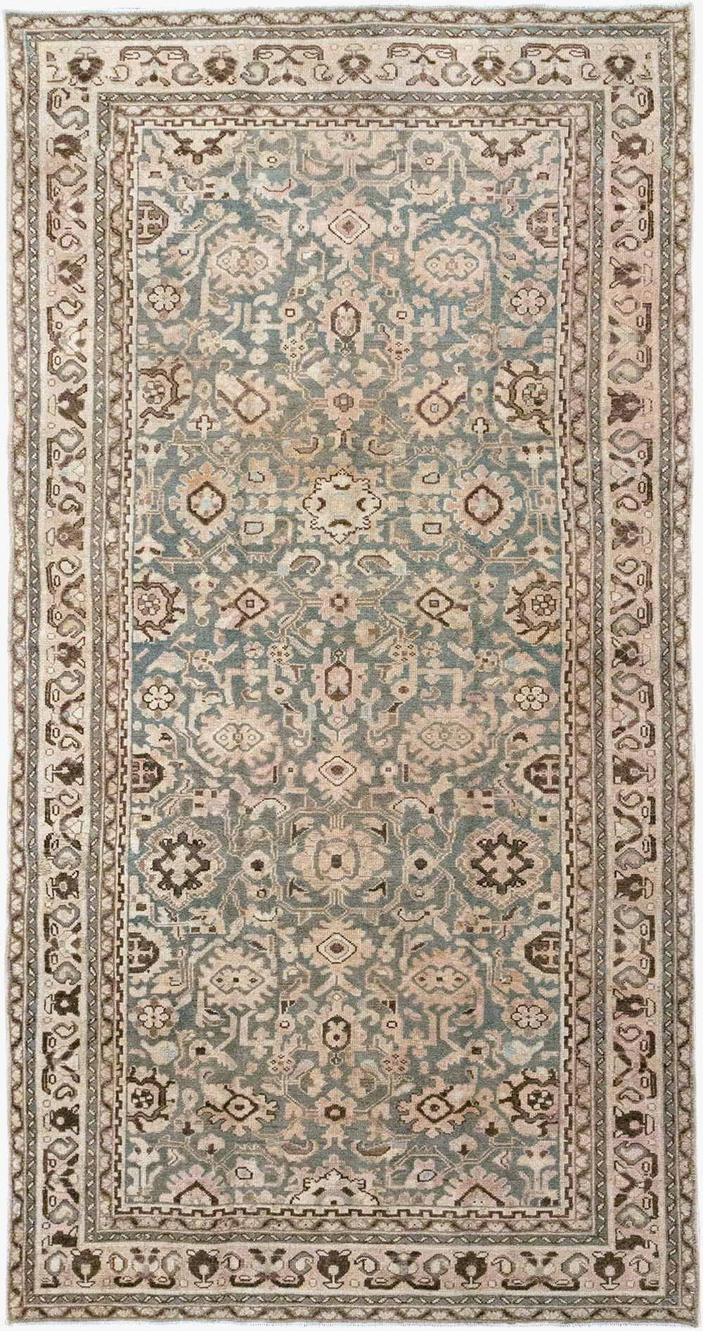 Vintage Persian Malayer Gallery Rug, No.32784 - Galerie Shabab