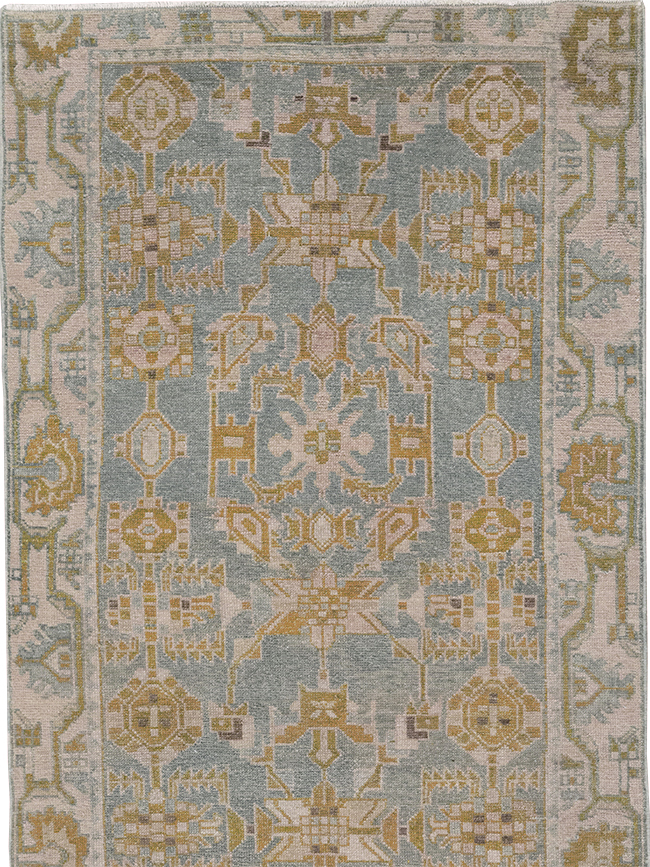 Vintage Persian Malayer Long Runner, No.32868 - Galerie Shabab