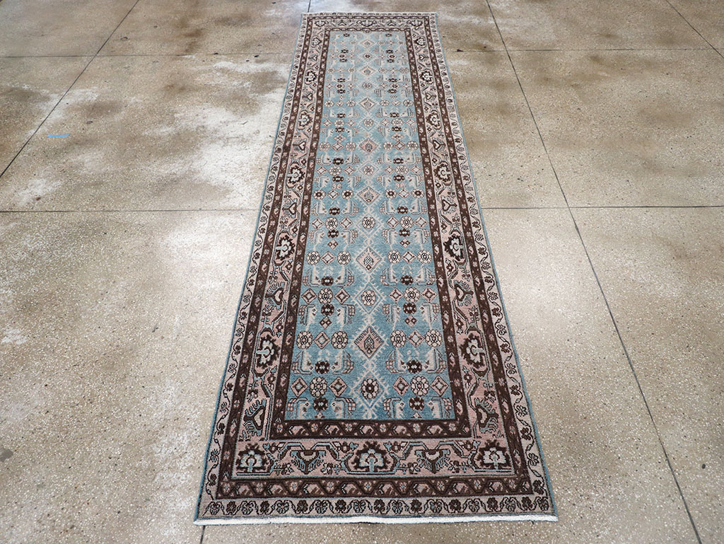 Vintage Persian Malayer Runner, No.32870 - Galerie Shabab