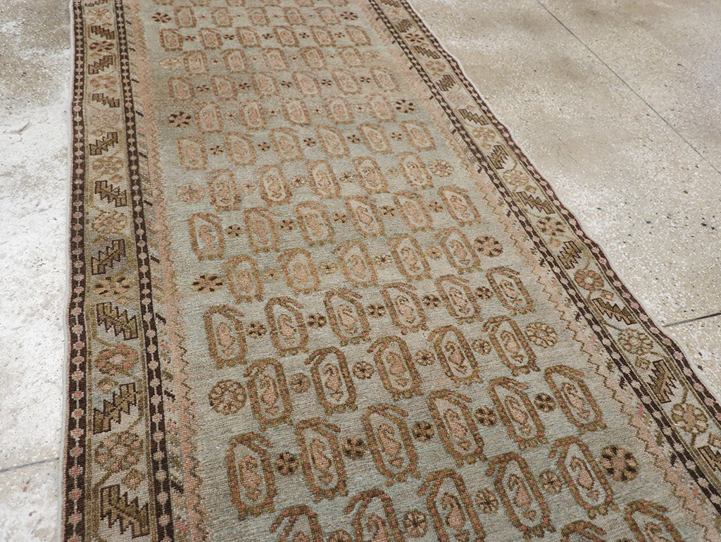 Vintage Perian Malayer Long Runner, No.32873 - Galerie Shabab