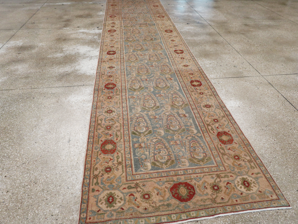Vintage Persian Malayer Long Runner, No.32877 - Galerie Shabab