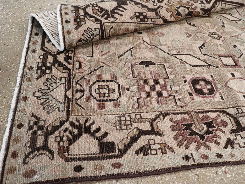 Vintage Persian Malayer Runner, No.32885 - Galerie Shabab