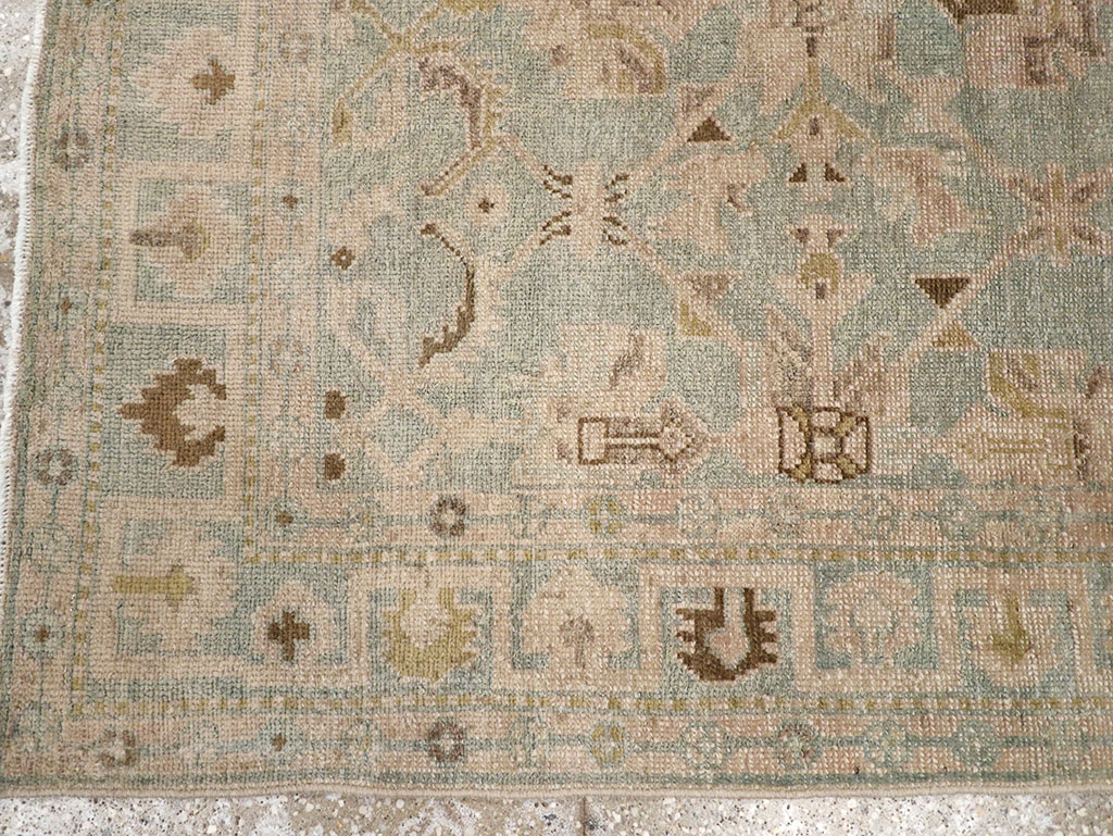 Vintage Persian Malayer Throw Rug, No.32899 - Galerie Shabab