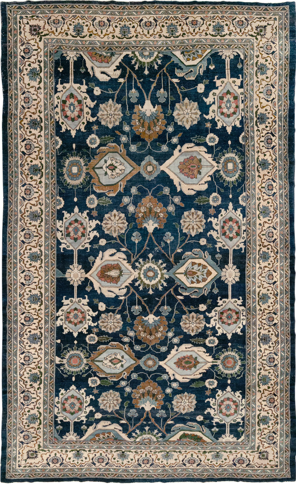 Antique Persian Malayer Large Carpet, No.32932 - Galerie Shabab