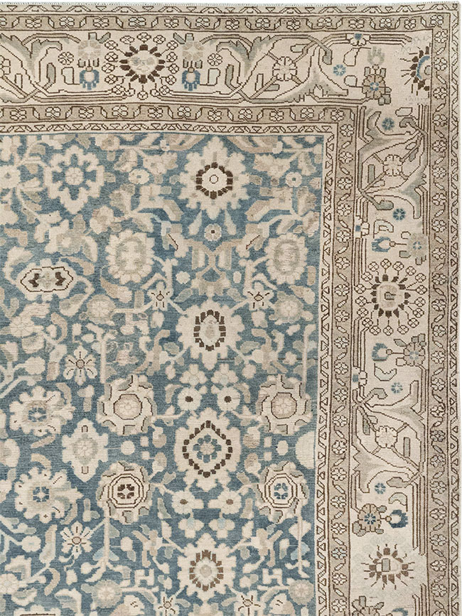 Antique Persian Mahal Room Size Rug, No.32965 - Galerie Shabab