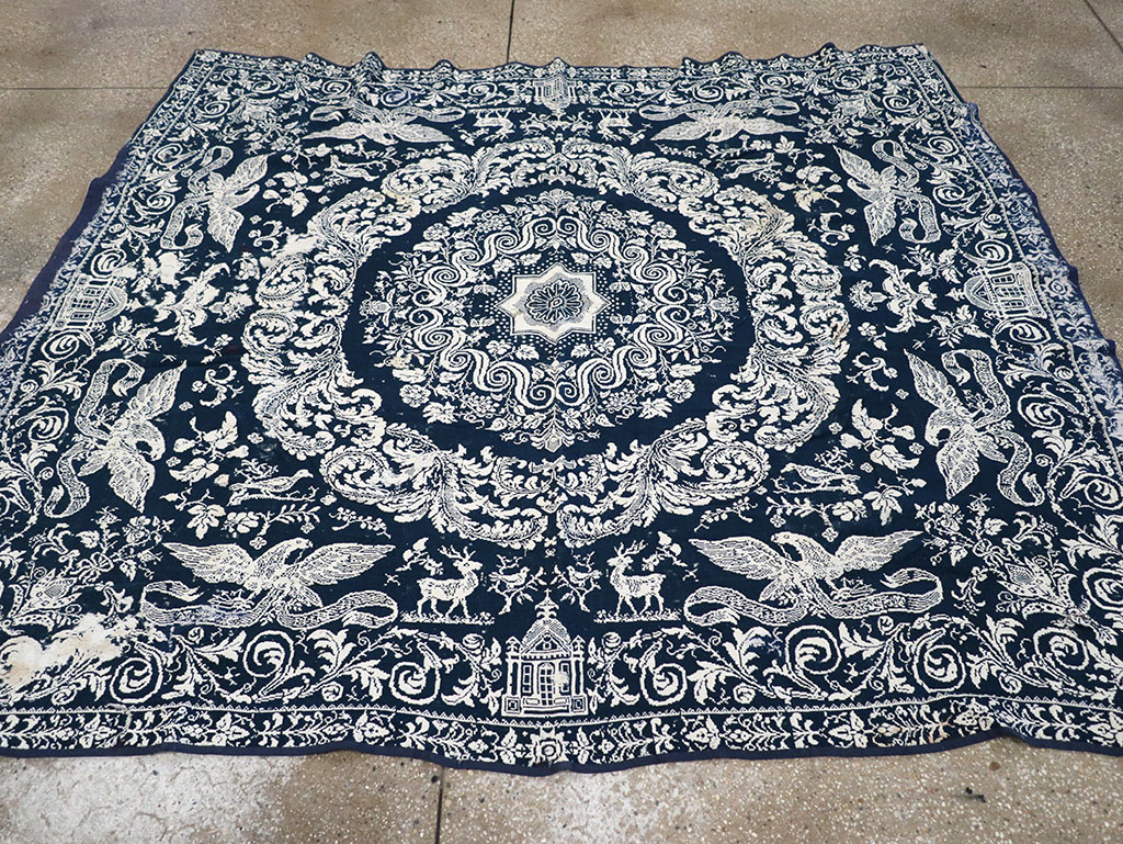 Antique American Coverlet, No.32999 - Galerie Shabab