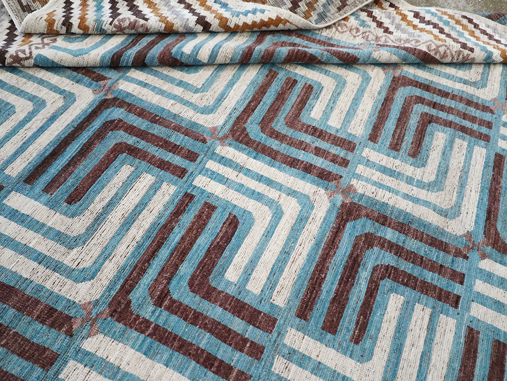 Modern East Turkestan Khotan Room Size Carpet, No.33024 - Galerie Shabab