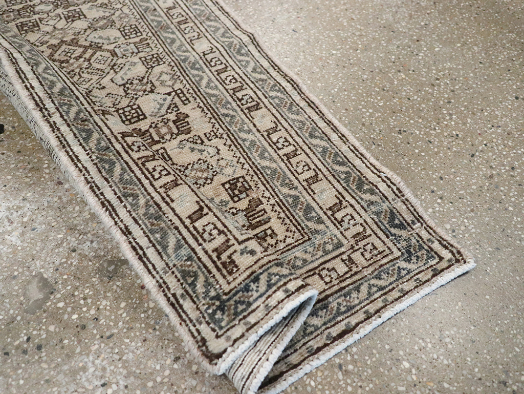 Vintage Persian Malayer Runner, No.33043 - Galerie Shabab