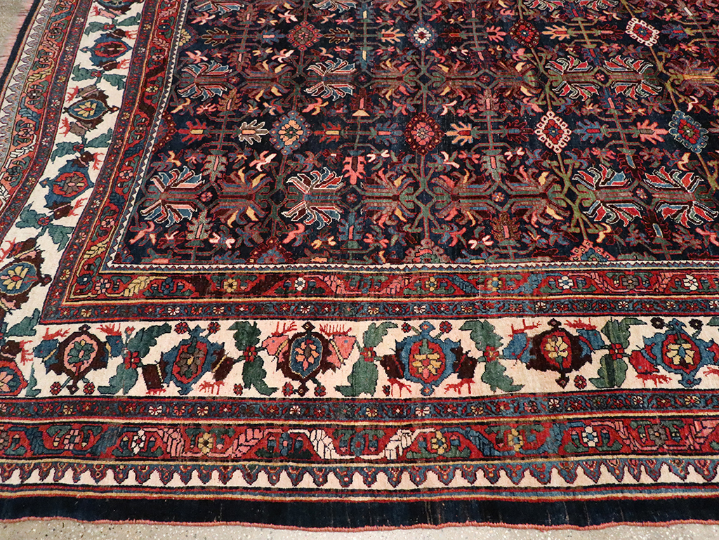Antique Persian Kurd Bidjar Large Carpet, No.33062 - Galerie Shabab